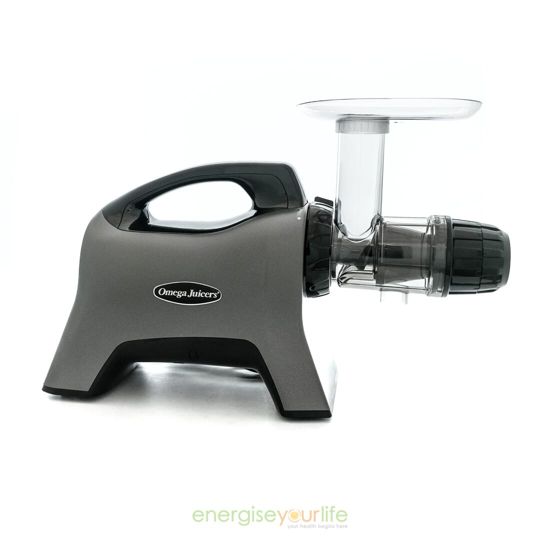 Omega MM1500HD Medical Medium Horizontal Slow Juicer in Grey